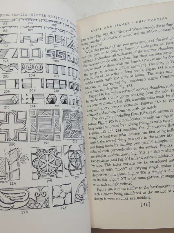 Design & Figure Carving. 1298 Illustrations - E J Tangerman