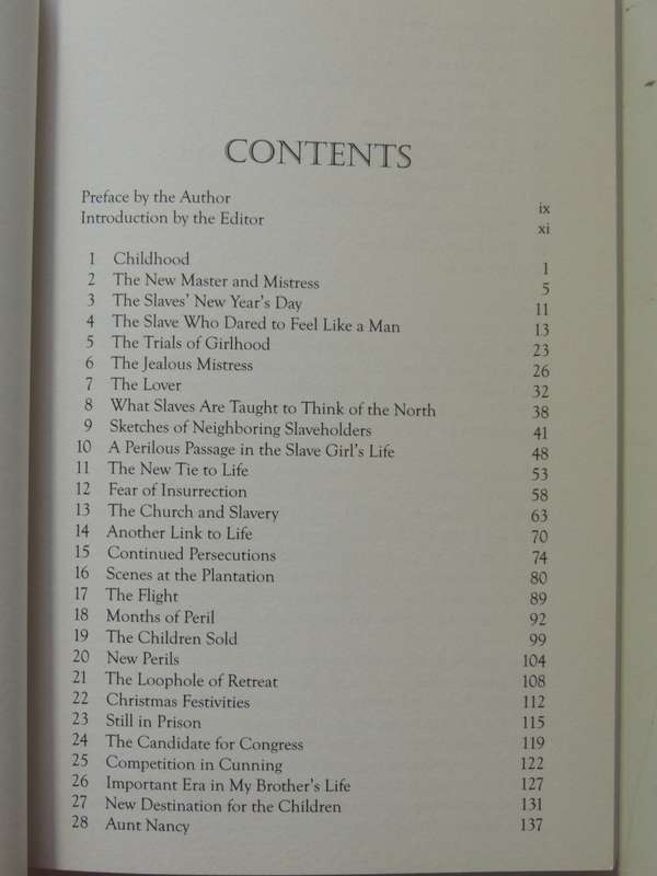 Incidents In The Life Of A Slave Girl - Harriet Jacobs