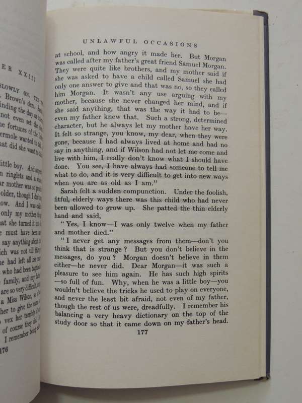 Unlawful Occasions - Patricia Wentworth 1991