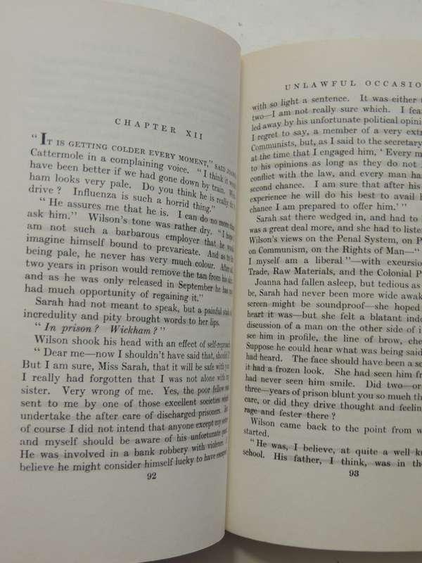 Unlawful Occasions - Patricia Wentworth 1991