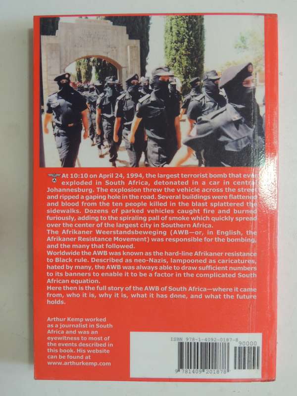 Victory Or Violence - The Story Of The AWB Of South Africa (2nd Revised Edition) - Arthur Kemp