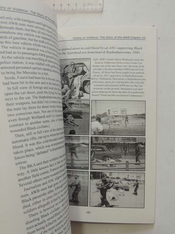 Victory Or Violence - The Story Of The AWB Of South Africa (2nd Revised Edition) - Arthur Kemp