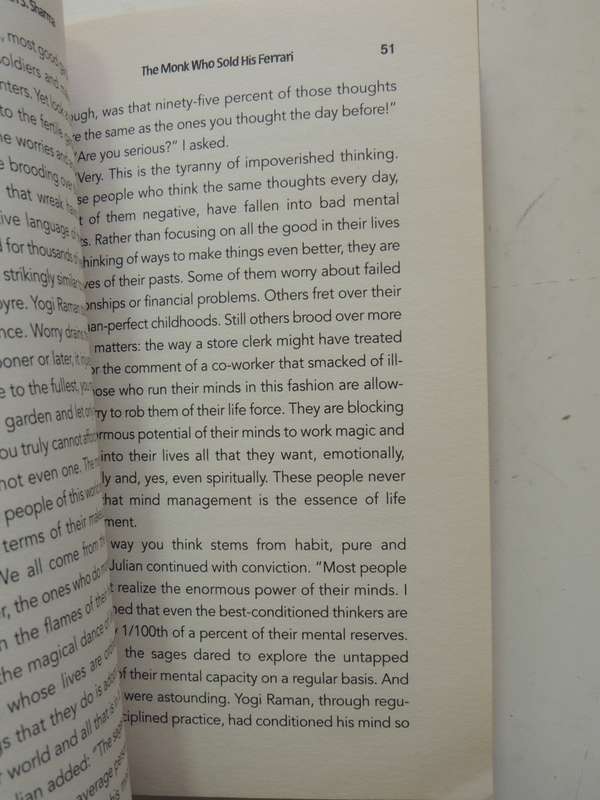 The Monk Who Sold His Ferrari  - Robin Sharma