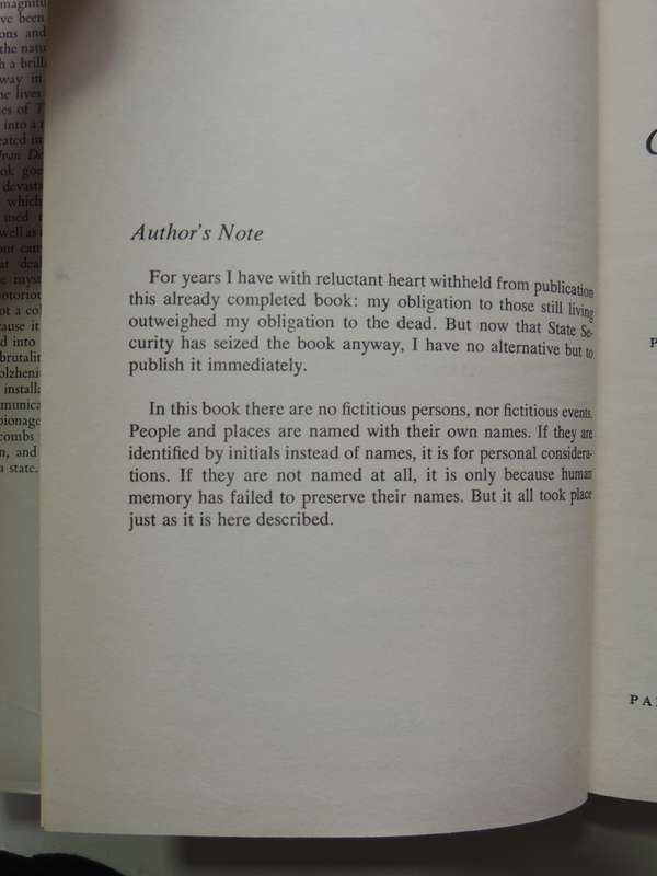 The Gulag Archipelago 1918-1956- Alexander Solzhenitsyn       FIRST ENGLISH EDITION  1974