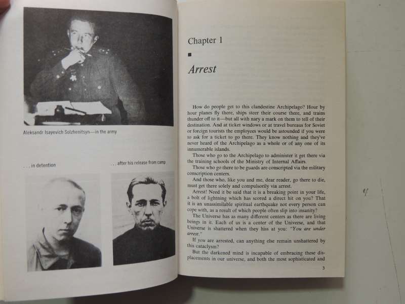 The Gulag Archipelago 1918-1956- Alexander Solzhenitsyn       FIRST ENGLISH EDITION  1974