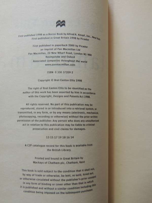Glamorama - Bret Easton Ellis