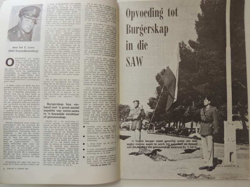 Paratus - Augustus/August 1972 Vol 23 No 8