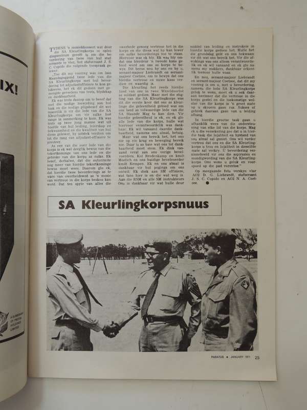 Paratus - Januarie/January 1971 Vol 23 Nr 1