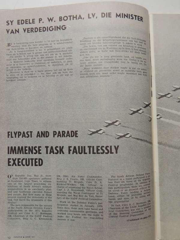 Paratus - June/Junie 1971 Vol 23 No 6