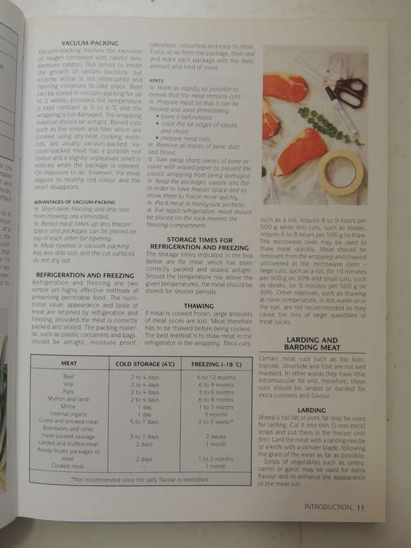 The Complete South African Meat Cookbook- Compiled by Home Economists the of Meat Board