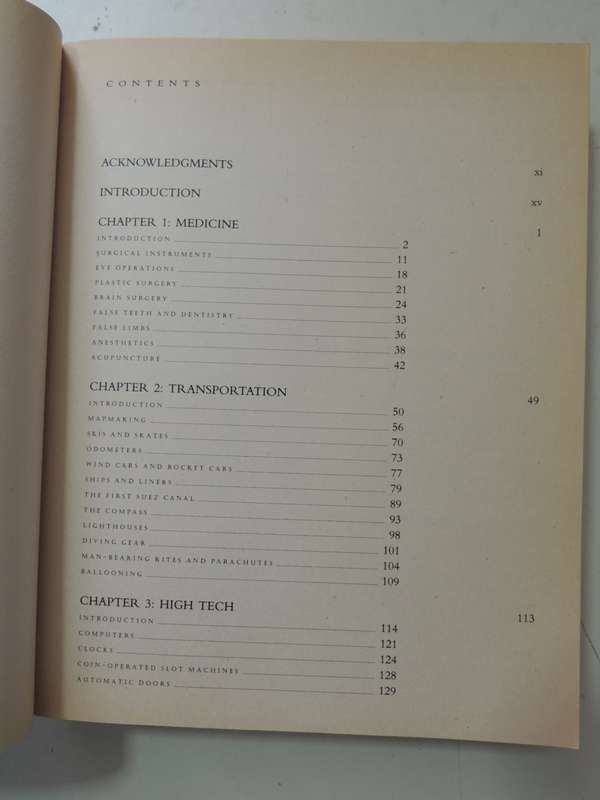 Ancient Inventions - Wonders of the Past - Peter James, Nick Thorpe
