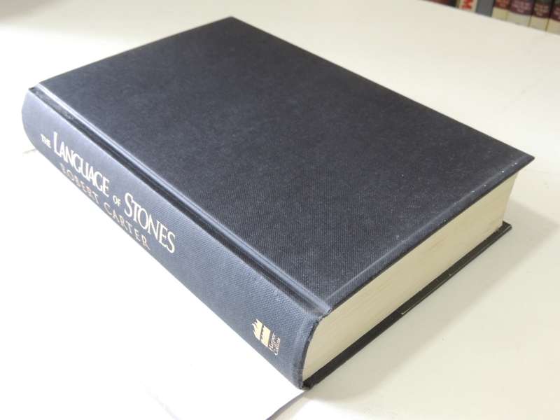 The Language of Stones - Robert Carter - FIRST EDITION