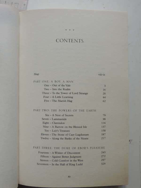 The Language of Stones - Robert Carter - FIRST EDITION