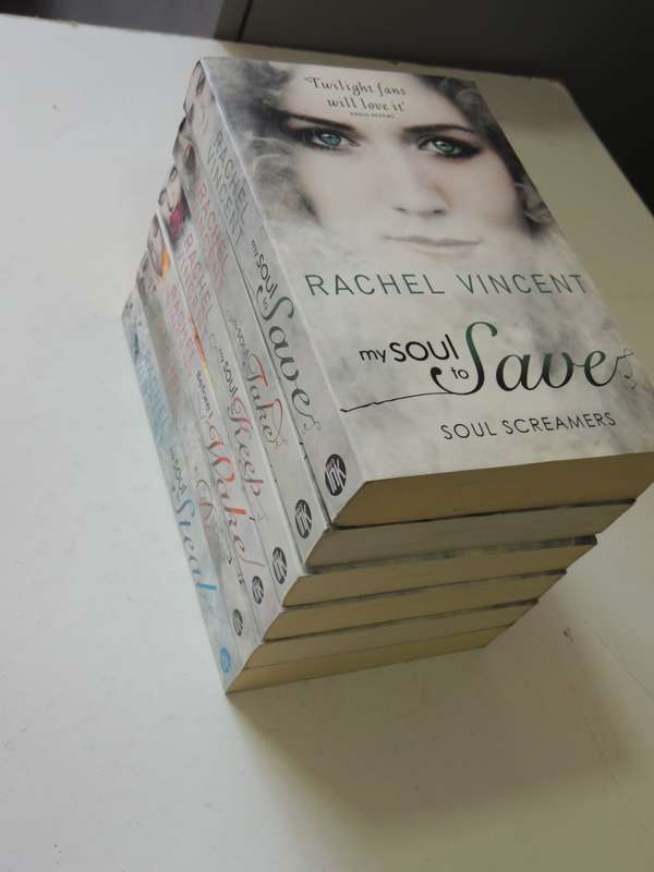 My Soul to Take, Save, Keep, Steal, If I Die, Before I Wake  -  Rachel Vincent     6 Vol Set