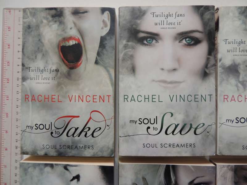 My Soul to Take, Save, Keep, Steal, If I Die, Before I Wake  -  Rachel Vincent     6 Vol Set
