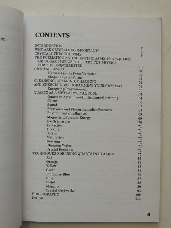 Crystal Clear, A Guide to Quartz Crystal - Jennifer Dent