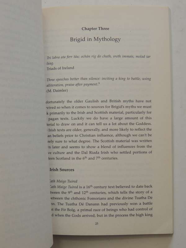 Pagan Portals, Brigid: Meeting The Celtic Goddess Of Poetry, Forge, And Healing Well -Morgan Daimler