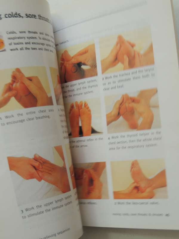 Healing With Reflexology, Guide/Foot & Hand Massage /Enhanced Health & Wellbeing - Rosalind Oxenford