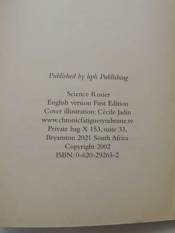 A Disease Called Fatigue - Cecile Jadin