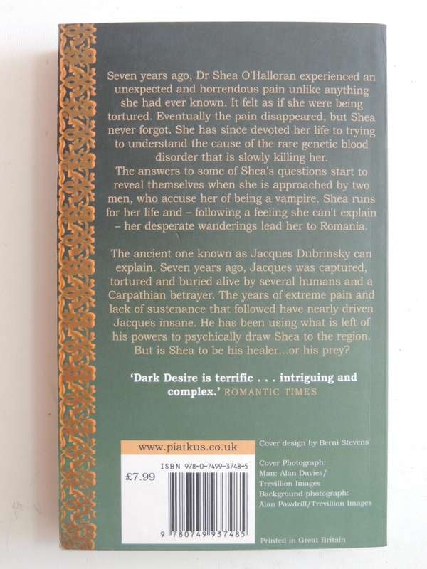 Dark Desire - A Carpathian NovelChristine Feehan