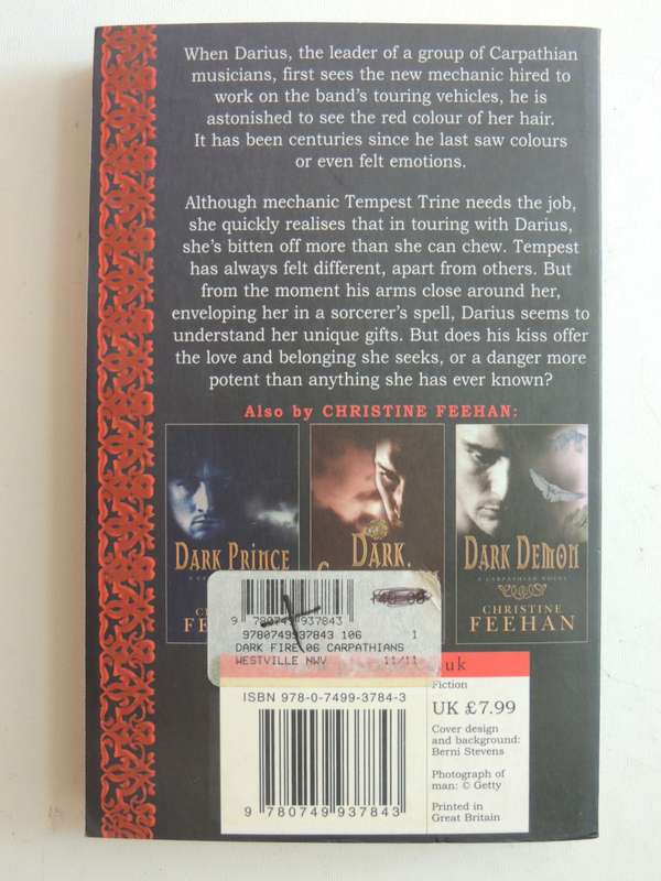 Dark Fire - A Carpathian Novel - Christine Feehan