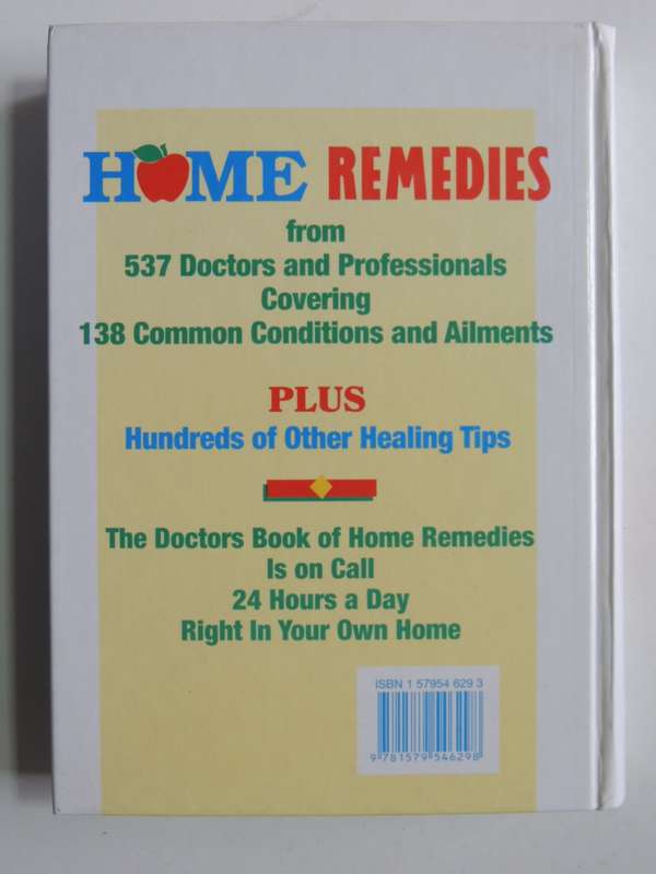 The Doctor's Book of Home Remedies- Prevention Magazine Health Books