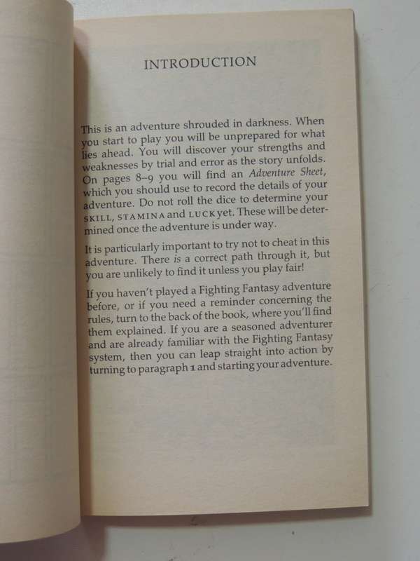 Black Vein Prophecy - Fighting Fantasy Vol 42 - Steve Jackson & Ian Livingstone