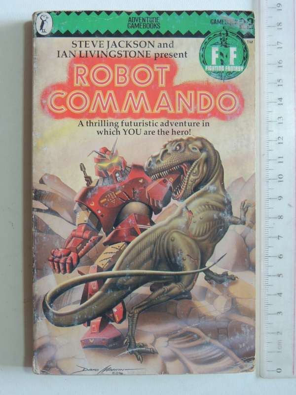 Robot Commando - Fighting Fantasy Vol 22 (Scarce) - Steve Jackson & Ian Livingstone