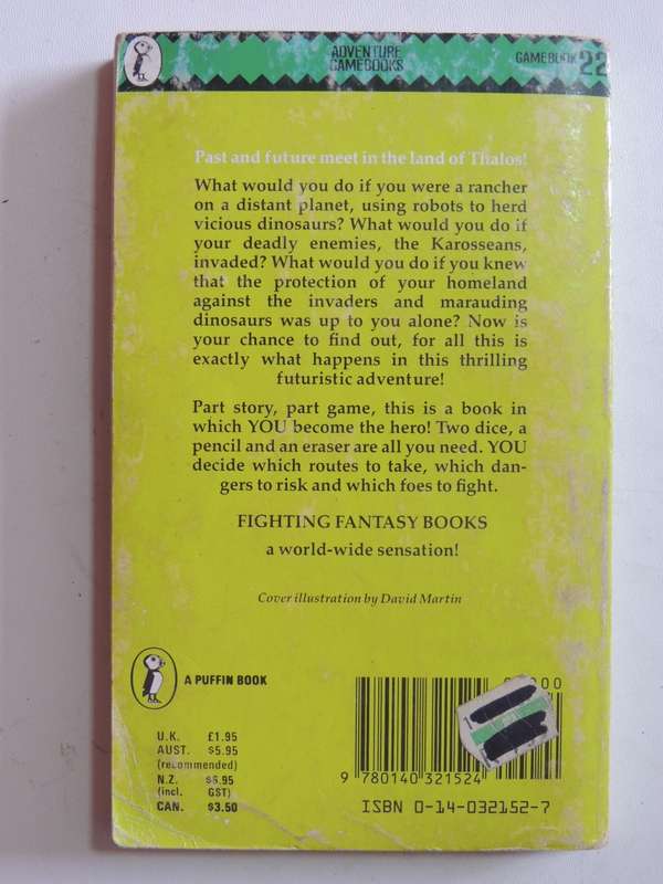 Robot Commando - Fighting Fantasy Vol 22 (Scarce) - Steve Jackson & Ian Livingstone