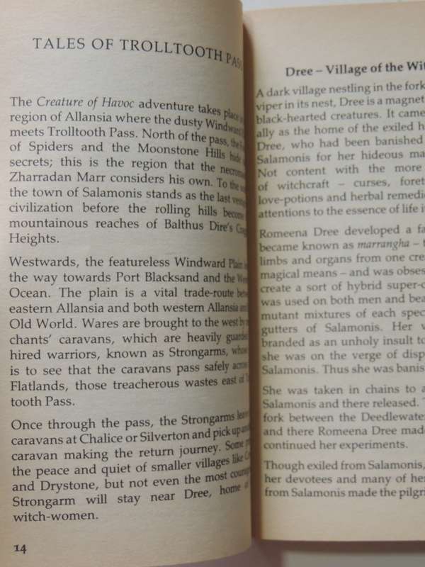 Creature Of Havoc - Fighting Fantasy Vol 24 - Steve Jackson