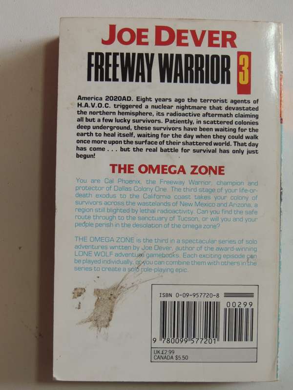 The Omega Zone - Freeway Warrior Vol 3 - Joe Dever