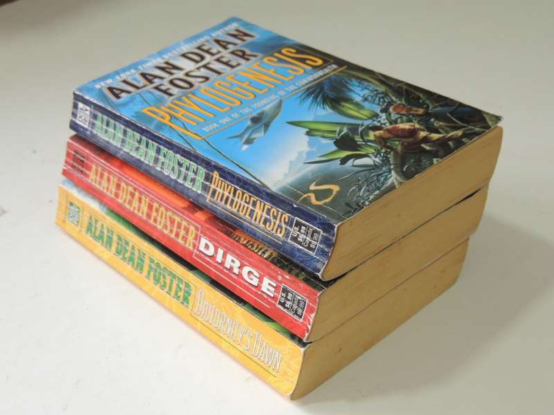 The Founding Of The Commonwealth Trilogy - Phylogenesis, Dirge, Diuturnity's Dawn - Alan Dean Foster