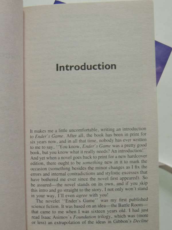 Ender's Game, Speaker .. Dead, Xenocide, Children.. Mind,Ender in Exile, 5 Vol Set- Orson Scott Card