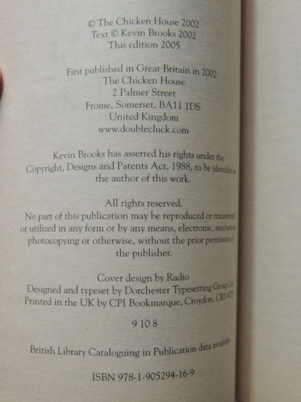 Martyn Pig - Kevin Brooks