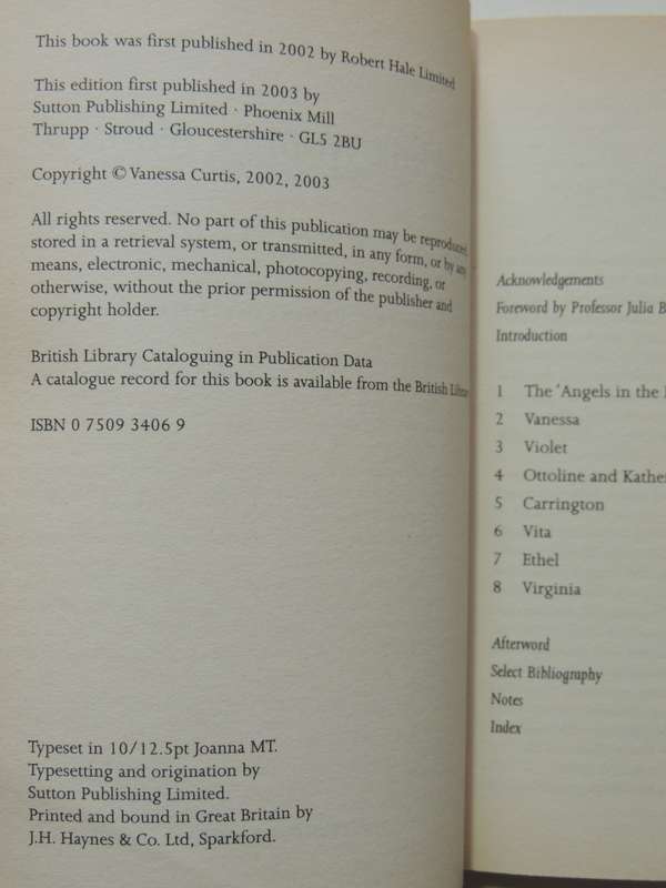 Virginia Woolf's Women - Vanessa Curtis