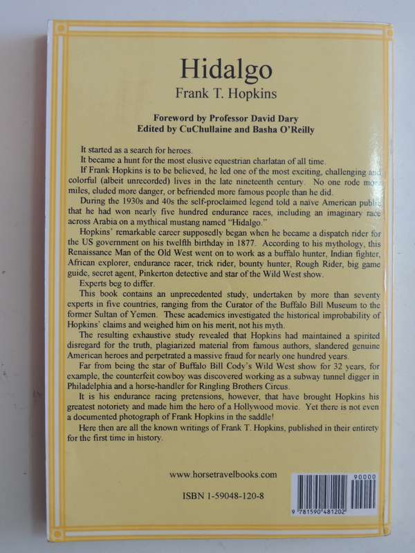 Hidalgo & Other Stories, The Complete Works of Frank T Hopkins, & Comprehensive Study- Frank Hopkins