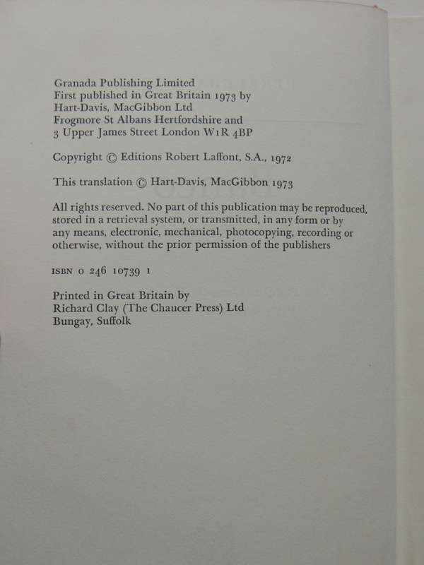 Banco - Henri Charriere        Hard Cover