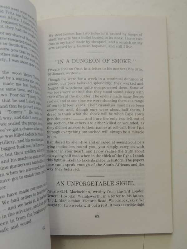 The Story Of Delville Wood - Told In Letters From The Front  Anonymous