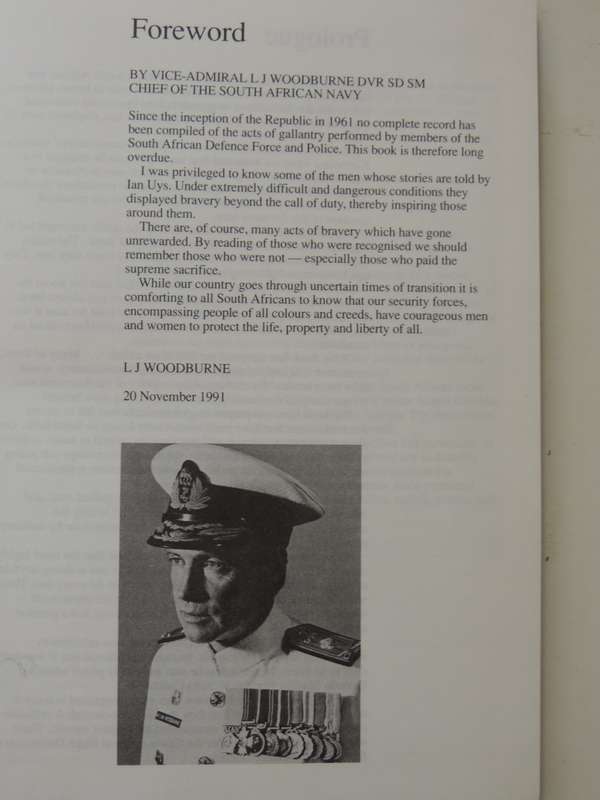 Cross Of Honour  Ian Uys