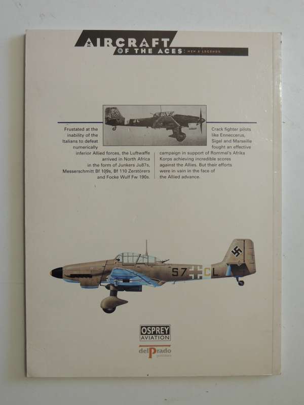 Luftwaffe Squadrons In North Africa - Osprey Aircraft Of The Aces Vol 28