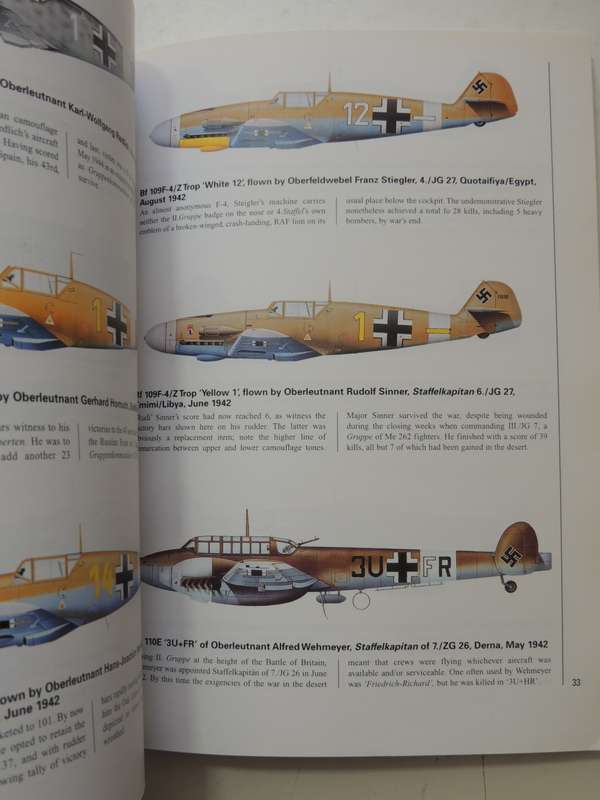 Luftwaffe Squadrons In North Africa - Osprey Aircraft Of The Aces Vol 28