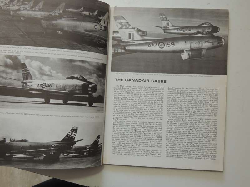 Canadair Sabre Mk.1-6 & Commonwealth Sabre Mk. 30-32 - Aircam Aviation Series No. 20  Gerhard W Loos