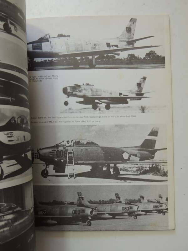 Canadair Sabre Mk.1-6 & Commonwealth Sabre Mk. 30-32 - Aircam Aviation Series No. 20  Gerhard W Loos