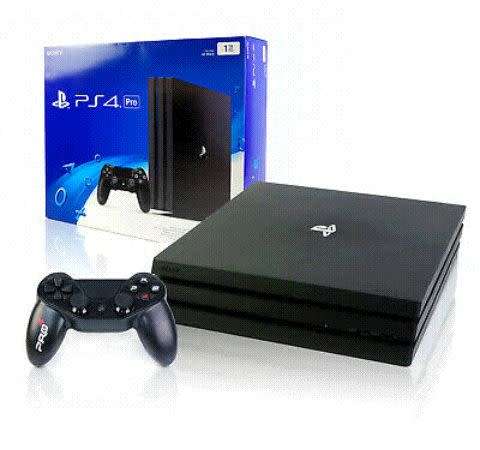 1/5  Sony PS4 Pro Console 1TB + New Controller Game Console-Playstation