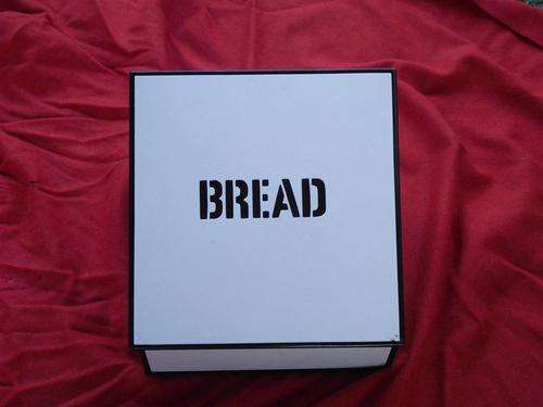 Antique Enamel Breadbin Â±40cm wide