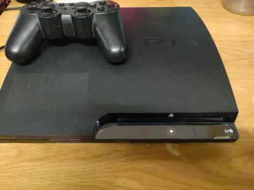 PS3 Slim with controller