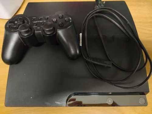 PS3 Slim with controller