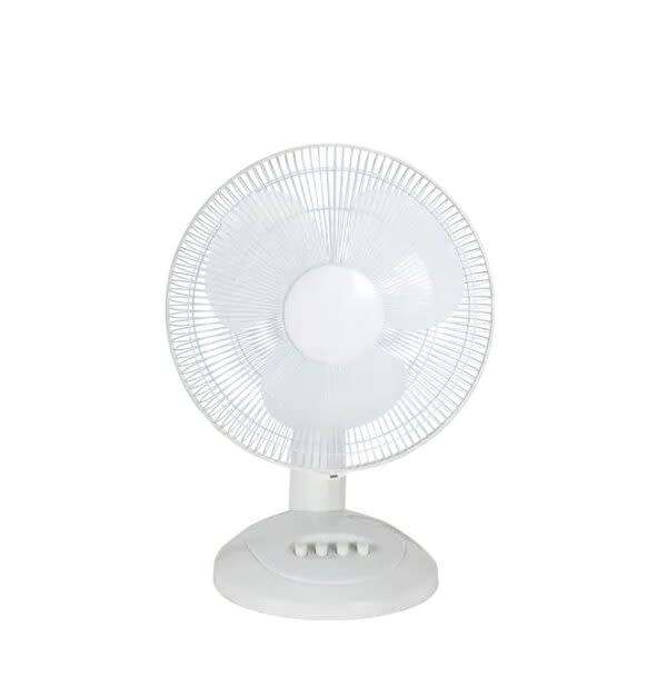 16 Inch Rechargeable Solar Table  Fan 10W. Solar Panel 12W 9V
