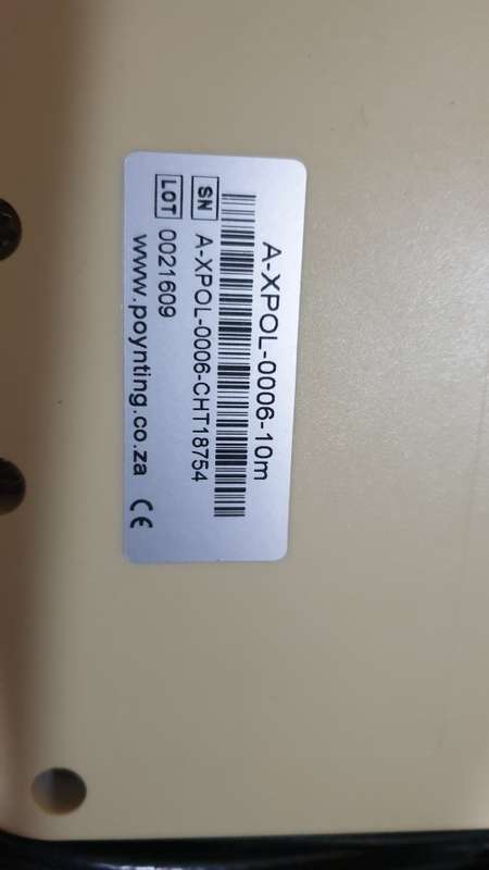 Dual Polarised High Gain LTE Antenna with 10 Meter Cable
