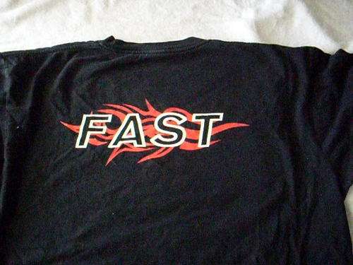 BE BRAVE FAST T-SHIRT XL